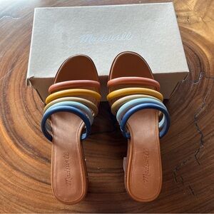 BRAND NEW: Madewell The Addie High Heel Mule Sandals